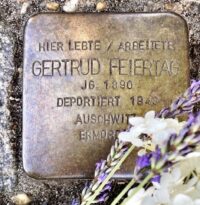 Stolperstein von Gertrud Feiertag